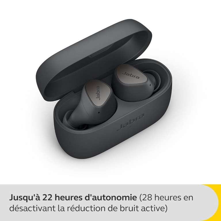 Écouteurs sans Fil Bluetooth à réduction de Bruit Active Jabra