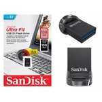 Clé USB 3.1 SanDisk Ultra Fit (‎SDCZ430-128G-G46) - 128 Go