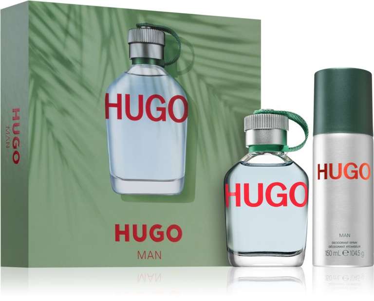 Coffret cadeau Hugo Boss Man - eau de Toilette 75 ml + déodorant en spray 150 ml