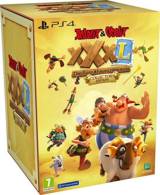 Asterix & Obelix xxxl le bélier d'hibernie Edition Collector sur PS4
