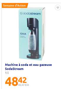 Machine à gazifier Sodastream Gaia - Avec une bouteille et une cartouche de CO₂
