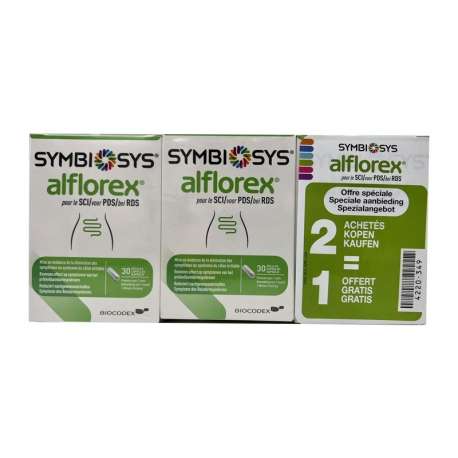 Lot de 3 paquets Symbiosys Alflorex - ( Traitement SCI 3 mois)