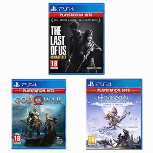 Sélection de jeux PS4 à 9,99€ - The Last of Us Remastered, God of War, Horizon Zero Dawn Complete Edition