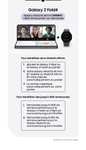 Smartphone 6.7" Samsung Galaxy Z Flip 4 5G - 8 Go de RAM, 128 Go + Montre connectée Galaxy Watch 5 - 44mm offerte (Via 100€ d'ODR)