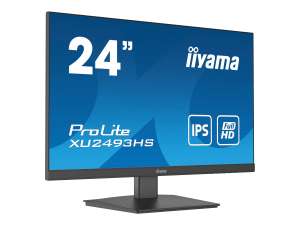 Ecran PC 24" iiyama XU2493HS-B5 - Full HD IPS, 75 Hz, 4 ms, HDMI/DisplayPort, Haut-parleurs