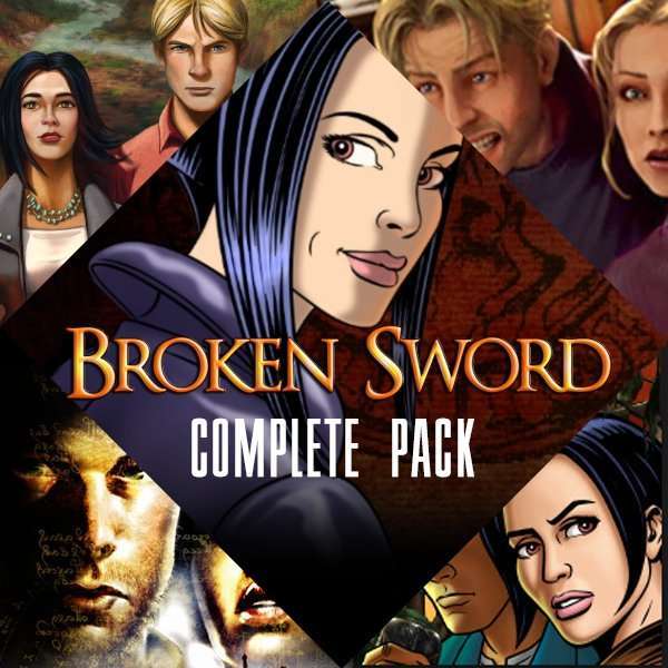 Pack Les Chevaliers de Baphomet / Broken Sword - Les 5 Jeux sur PC (Dématérialisé)