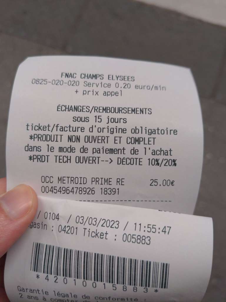 Metroid Prime Remastered sur Nintendo Switch - Paris Champs-Elysées (75)