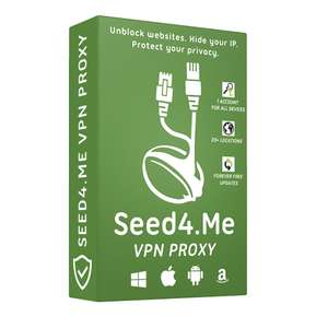 [Nouveaux Utilisateurs] Abonnement de 6 mois gratuit au VPN Seed4 Me sur Windows, MAC, iOS et Android (Dématérialisé)