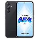 Smartphone 6,4" Samsung Galaxy A54 5G - Dynamic AMOLED, 120 Hz, 8 Go de RAM, 256 Go (via ODR 50€) + Chargeur 25W offert