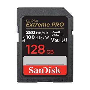 [Prime DE] Carte mémoire SDXC SanDisk Extreme Pro - 128 Go, V60