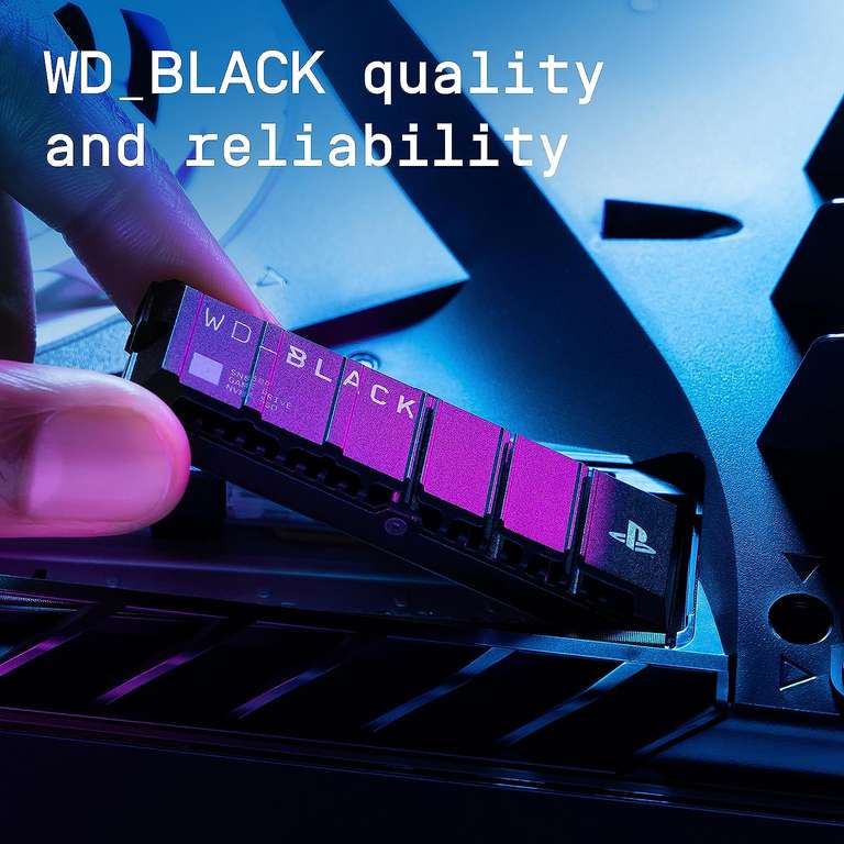 WD Black SN850P 4 To SSD M.2 PCI Express 4.0 NVMe pour PS5 –