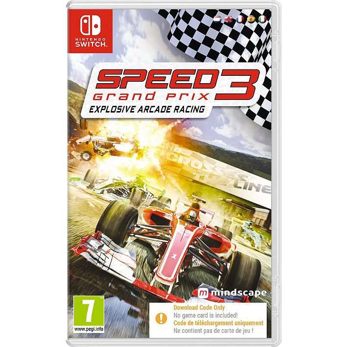 Speed 3 Grand Prix : Explosive Arcade Racing sur Nintendo Switch (Code in a Box)