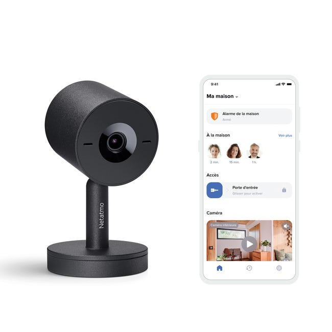 Caméra de surveillance intérieure filair