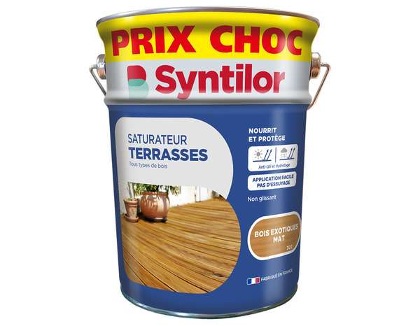 Saturateur Terrasse Syntilor - 3 L, Bois Exotiques