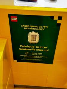 Construis un cadre photo LEGO et ramène-le chez toi