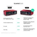 Interface audio USB Focusrite Scarlett Solo de 3e génération