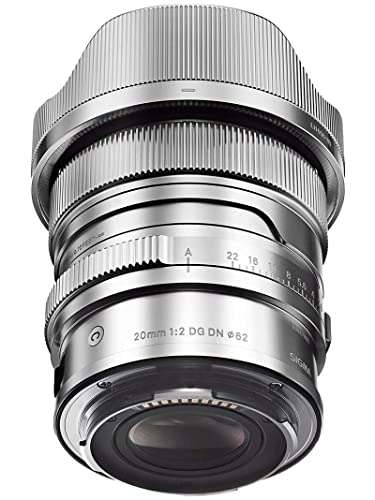 Objectif Sigma 20 mm f/2 DG DN pour monture Sony E