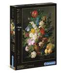 Puzzle Clementoni Museum Collection 31415.7 - Van Dael Nature Morte de Fleurs (1000 Pièces)