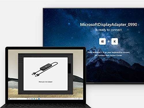 Adaptateur Miracast Microsoft 4K Wireless Display Adapter
