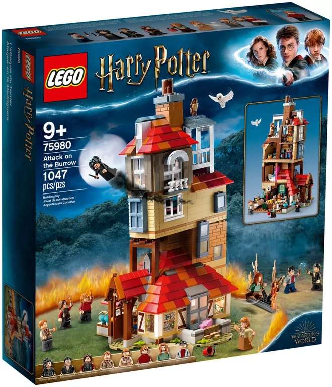 Lego Harry Potter 75980 - L'attaque du Terrier des Weasley