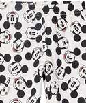 Pyjama Amazon Essentials Disney Mickey en Coton - Noir et blanc, Coupe Ajustée, taille 9 ans