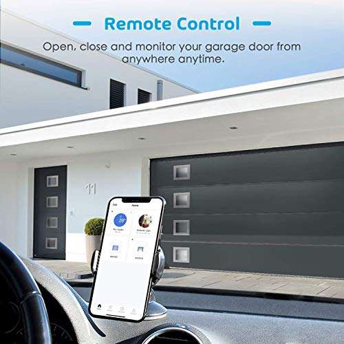 Ouvre-Porte de Garage Connecté Flysocks - Wifi, Compatible avec Alexa et Google Home