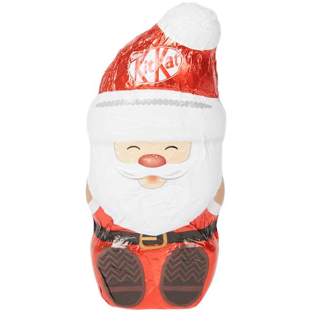 Père Noël en chocolat KitKat