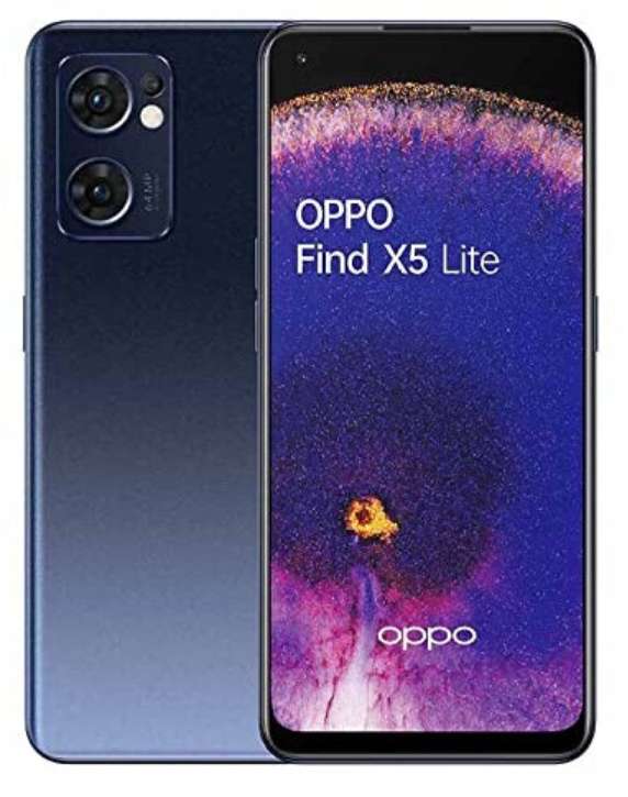 Smartphone 6.43" Oppo Find X5 Lite - Full HD+ AMOLED 90HZ, 8 Go RAM, 256 Go (via ODR de 50€ - en Magasin Uniquement)