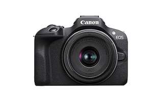 Appareil Photo Hybride Canon EOS R100 - Aps-c, 24,1Mp + Objectif RF-S 18-45 mm F4.5-6.3