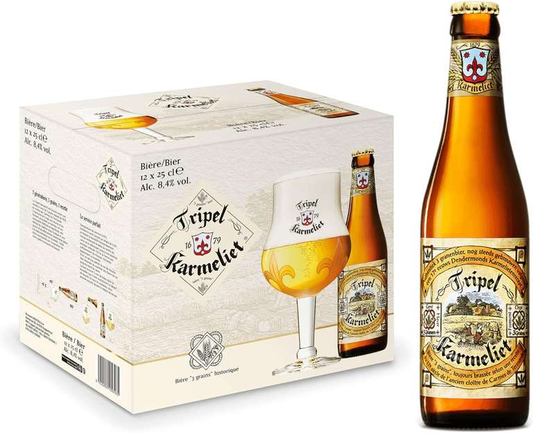 Pack de 12 Bières Tripel Karmeliet - 12 x 25cl