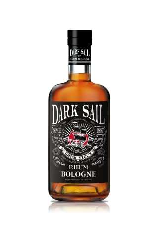 Bouteille de rhum Bologne Dark Sail - 41%, 0,7L