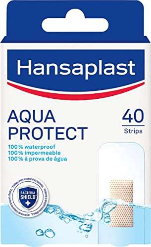 Paquet de 40 pansements Hansaplast Aqua Protect (via abonnement - via coupon)