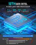 Mini PC NiPoGi GK3 Plus - 12th Gen Intel Alder Lake-N95, 16Go RAM DDR4, 256Go SSD, Wi-Fi 5GHz + Bluetooth, Windows 11 (Vendeur Tiers)