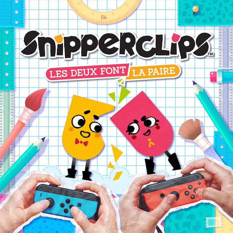 [Abonnés Switch Online] Jeu Snipperclips – Les deux font la paire jouable gratuitement sur Nintendo switch (Dématérialisé)