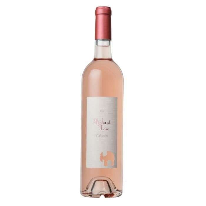 Carton de 6 bouteilles de vin Eléphant Rosé Luberon 2022 - 6 x75cl