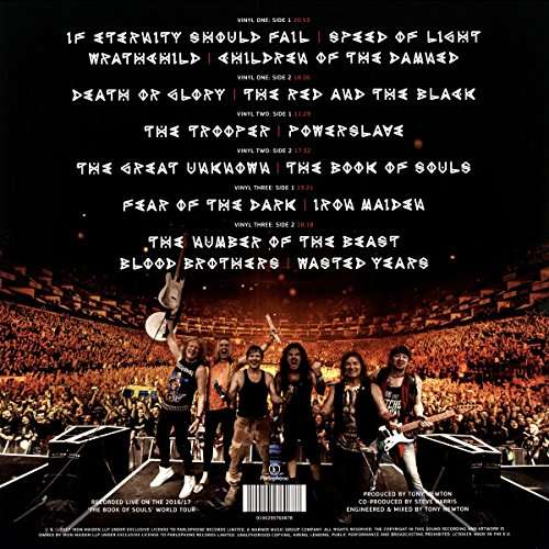 Album vinyle Iron Maiden The Book of Souls: Live Chapter (LP)