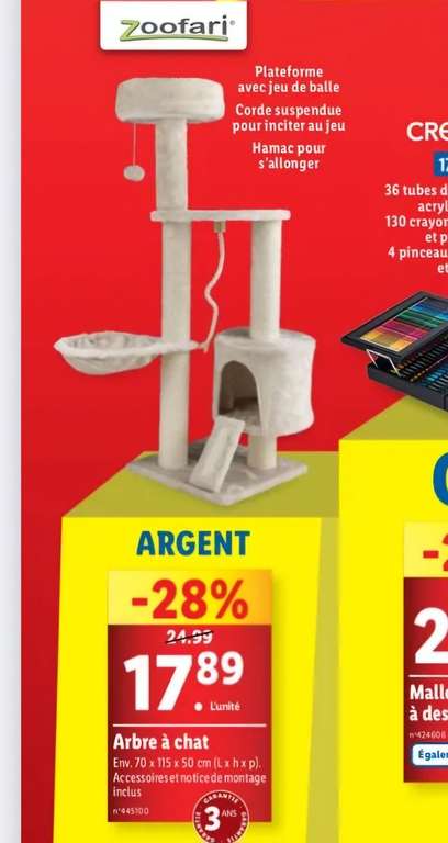 Arbre A Chat Lidl