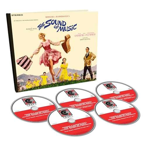Coffret : The Sound Of Music (La Mélodie du bonheur) [4 CD Audio + 1 Blu-Ray - Super Deluxe Édition à Tirage limité]