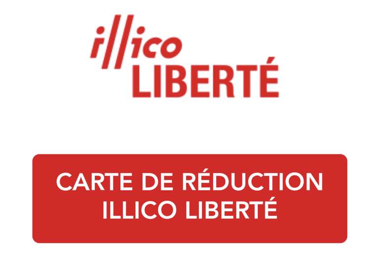 Carte Ter Sncf Rhône-Alpes illico liberté Jeunes (15€ Illico Liberté)