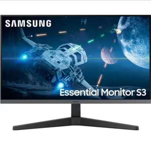 Ecran PC 24" Samsung Essential Monitor S3 (S24C330GAU) - LED, Full HD, 100 Hz, Dalle IPS, 4 ms, FreeSync (+4.50€ en RP - Carrefour)