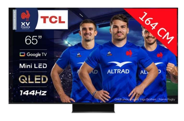 TV 65" TCL 65MQLED87 - 4K 144Hz QLED Mini LED ALLM/VRR (Via ODR de 100€)