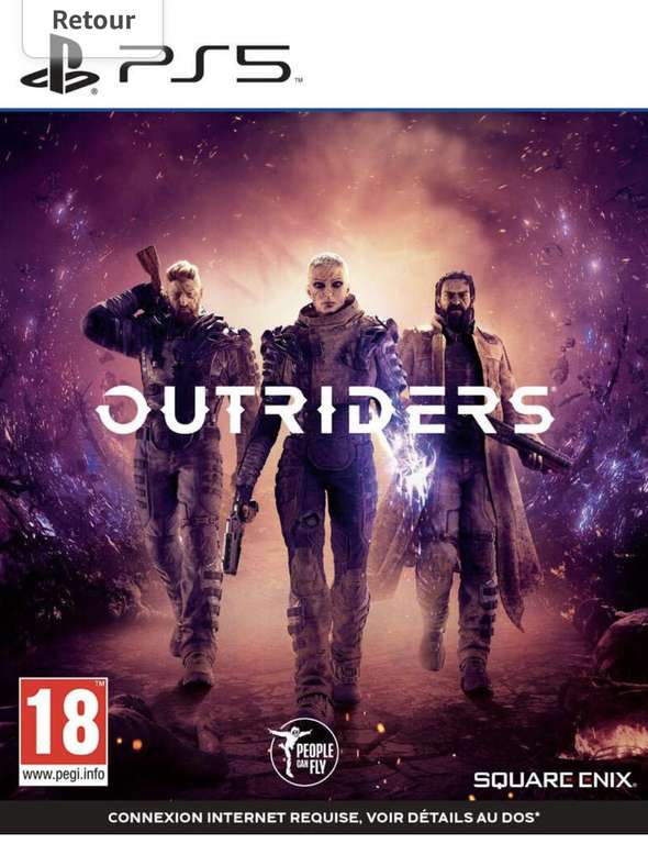Outriders Day One Edition sur PS5