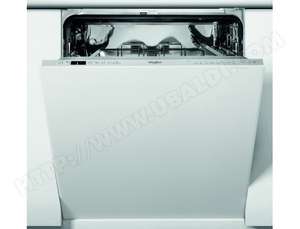 [CDAV] Lave-vaisselle tout intégrable Whirlpool WIC3C34PE - 14 couverts - Induction - L60cm - 44dB - Blanc