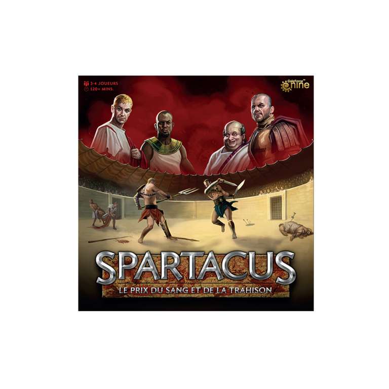 Jeu de Société Spartacus : Le prix du sang et de la trahison