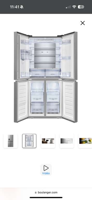 Réfrigérateur Hisense - Promos Soldes Hiver 2024