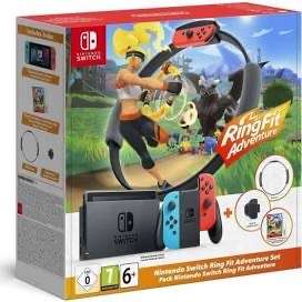 Pack Console Nintendo Switch Ring Fit Adventure (Via 60€ sur Carte Fidélité) - Hazebrouck (59)