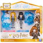 Coffret de 4 figurines Harry Potter Magical Minis Patronus Luna & Cho (6063831) - 2 Figurines Articulées + 2 Figurines Animaux Patronus