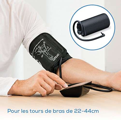 Tensiomètre électronique au bras Beurer BM 54 - détecteur d'arythmie cardiaque et hypertension