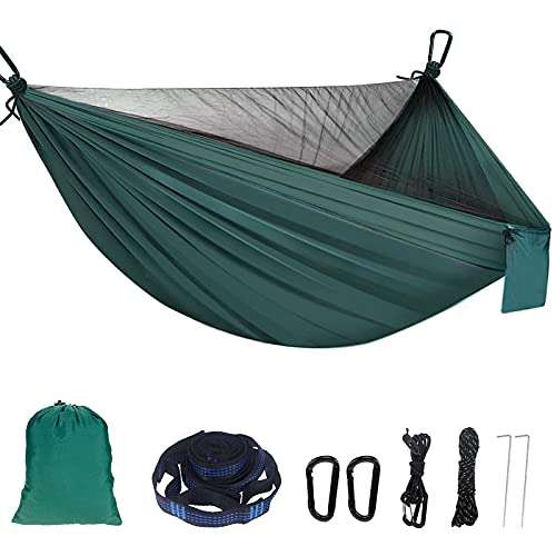 Hamac de Camping avec moustiquaire Sendowtek - 2 Personnes, 300kg max (Via coupon - Vendeur tiers)