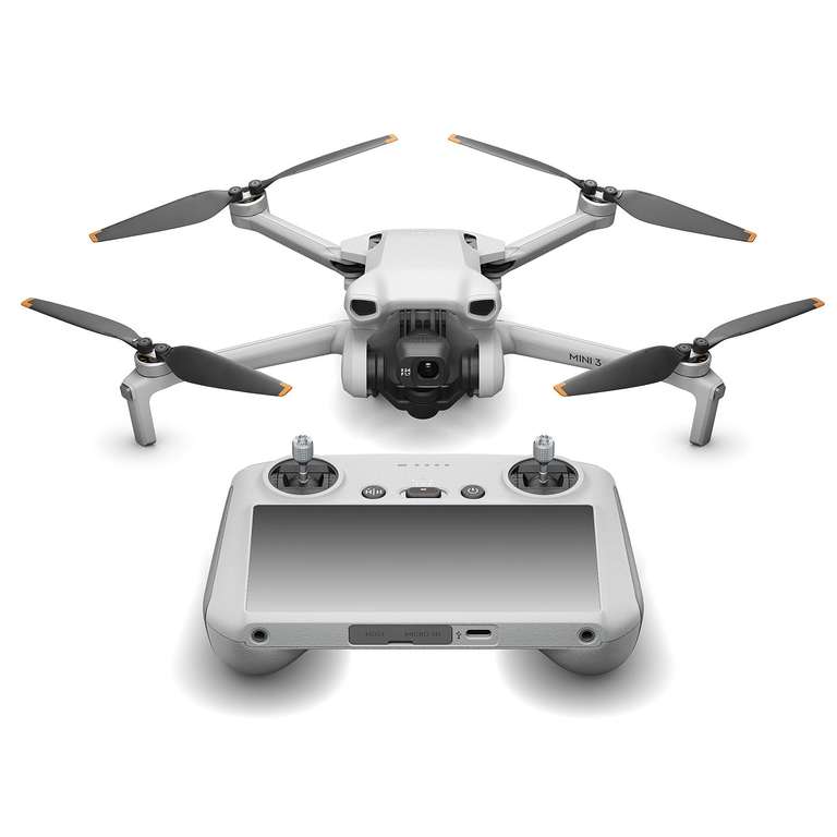Drone DJI Mini 3 avec télécommande écran - Caméra 4K, Stabilisation 3 axes, Portée 10 km, Autonomie 38 min